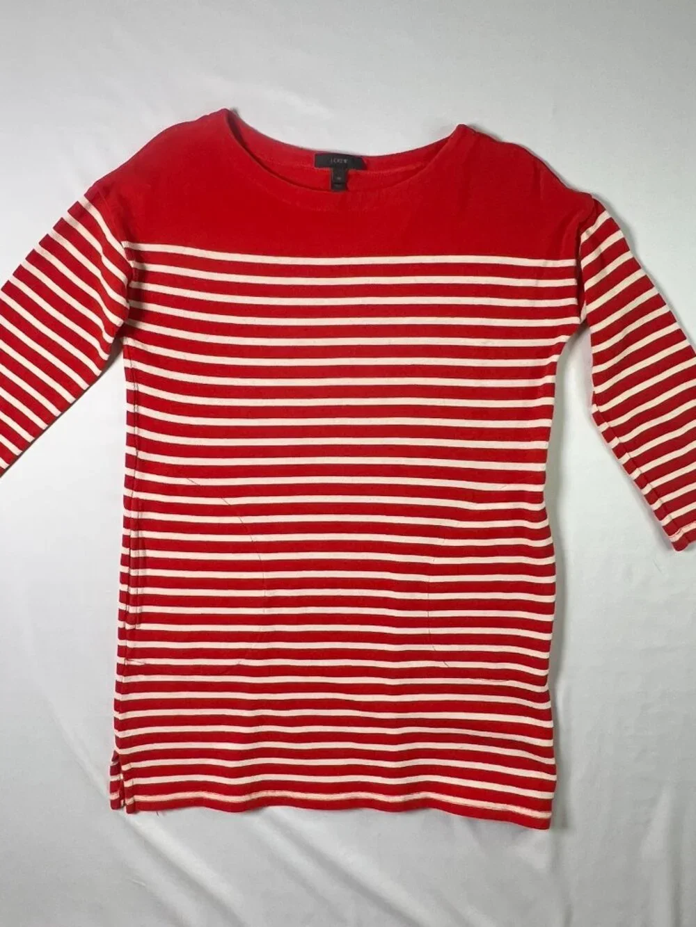 J.Crew Striped Boatneck Dress - Germanium – XS